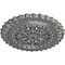 Ekena Millwork Sellek Ceiling Medallion (Fits Canopies up to 1 1/8"), 18 1/2"OD x 7/8"ID x 1 1/2"P, Silver CM18SKSLS - alternate 3